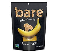 Bare Foods Banana Chips Crunchy Simply - 2.7 Oz
