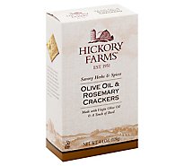 Hickory Farms Crackers Olive Oil & Herb - 4.4 Oz