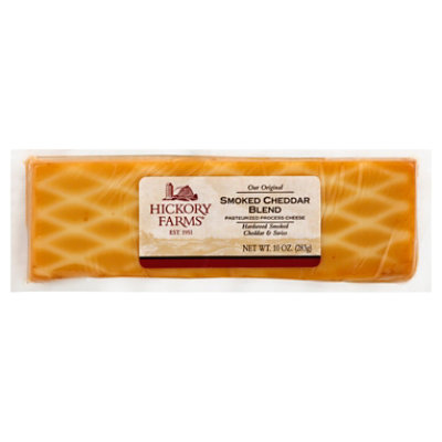 Hickory Farms Cheese Smoked Cheddar Blend - 10 Oz - Carrs