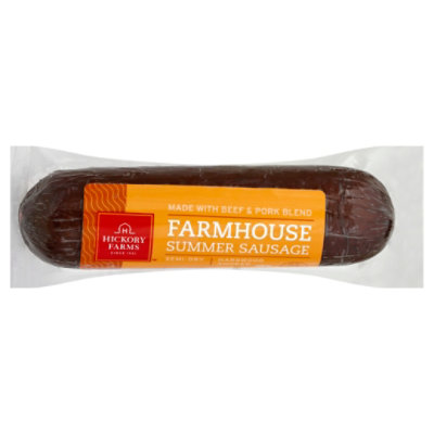 3 Hickory Farms Signature Beef Summer Sausage Made With Premium Beef 10 oz