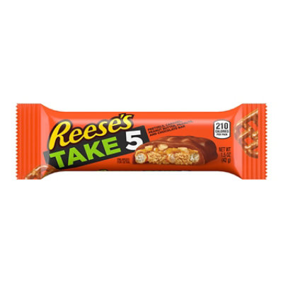 Reeses Take 5 Pretzel Peanut And Chocolate Candy Bar - 1.5 Oz - Image 1