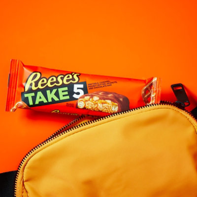 Reeses Take 5 Pretzel Peanut And Chocolate Candy Bar - 1.5 Oz - Image 4