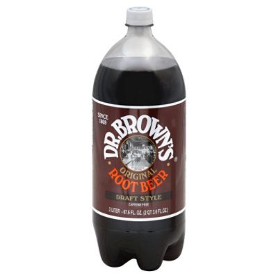 Dr Brown Soda Root Beer - 2 Liter - Image 1
