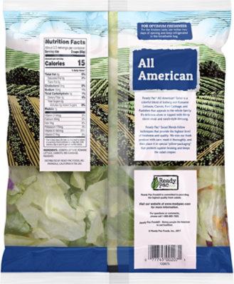 Ready Pac All American Salad Bag - 11 Oz - Image 6