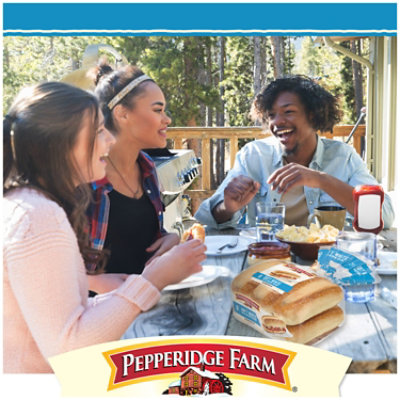 Pepperidge Farm Bakery Classics Soft White with Sesame Seeds Hoagie Rolls - 14.5 Oz - Image 2