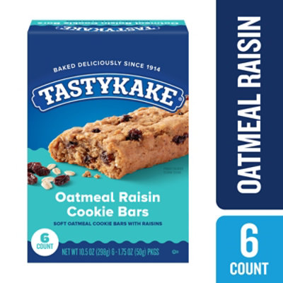 Tastykake Oatmeal Raisin Soft Cookies Bar - 10.5 Oz - Image 2