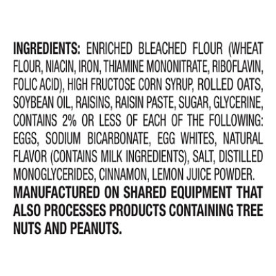 Tastykake Oatmeal Raisin Soft Cookies Bar - 10.5 Oz - Image 6