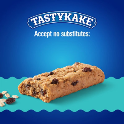 Tastykake Oatmeal Raisin Soft Cookies Bar - 10.5 Oz - Image 7