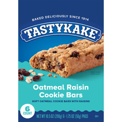 Tastykake Oatmeal Raisin Soft Cookies Bar - 10.5 Oz - Image 3