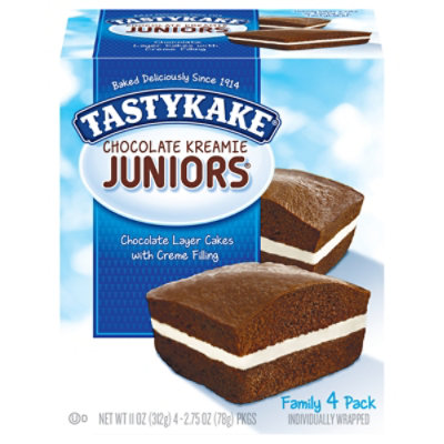 Tastykake Kreamie Juniors Wrapped Chocolate Cakes - 11 Oz - Image 3