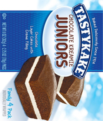 Tastykake Kreamie Juniors Wrapped Chocolate Cakes - 11 Oz - Image 5