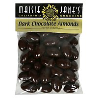 Maisie Jane's Dark Chocolate Almonds - 4 Oz - Image 1