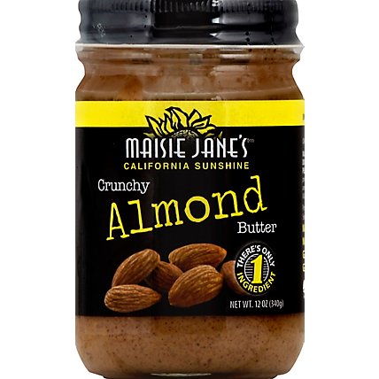 Maisie Janes Almond Butter Crunchy - 12 Oz - Image 2