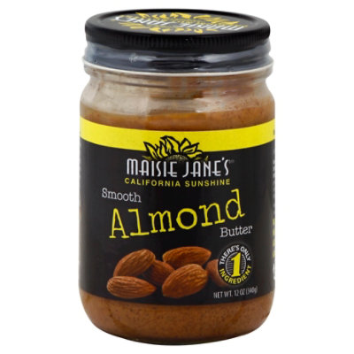 Maisie Janes Almond Butter Smooth - 12 Oz