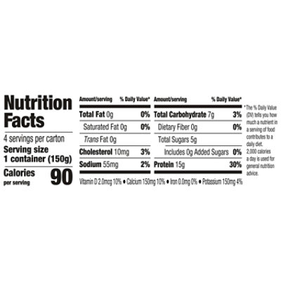 Oikos Triple Zero Strawberry Greek Yogurt - 4-5.3 Oz - Image 3