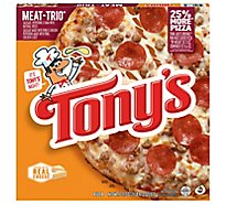 Tonys Pizzeria Pizza Meat Trio Frozen - 20.13 Oz
