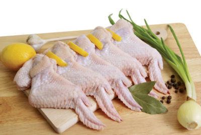 Meat Counter Chicken Wings Hot N Spicy Prevoiusly Frozen - 2.00 LB - Image 1