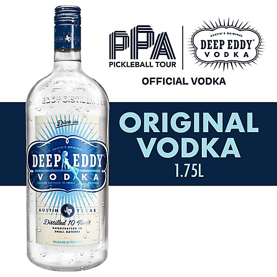 Deep Eddy Vodka 80 Proof - 1.75 Liter