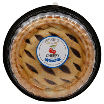★suger.pie.n.30ページ★ Jessie Lord Bakery Pie 8 Inch Cherry Lattice No Sugar Added