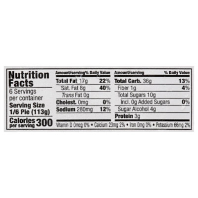 Jessie Lord Bakery Pie 8 Inch Cherry Lattice No Sugar Added  - Each - Image 3