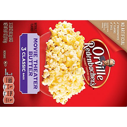 Orville Redenbacher's Movie Theater Butter Microwave Popcorn Classic Bag - 3-3.29 Oz - Image 6