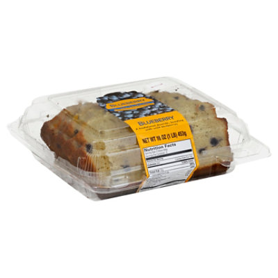 CSM Blueberry Slice Loaf Cake - 16 Oz