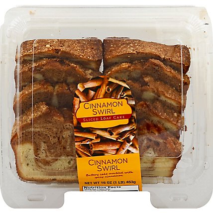 Fresh Baked CSM Cinammon Slice Loaf Cake - Each - Image 2