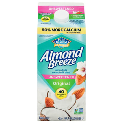 Almond Breeze Coconut Unsweetened Original Almond Milk - 64 Oz - Image 3
