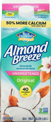 Almond Breeze Coconut Unsweetened Original Almond Milk - 64 Oz - Image 2