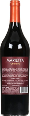 Marietta Christo Red Wine - 750 Ml - Image 4