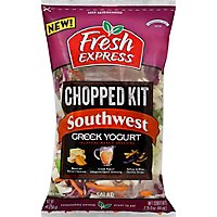 Fresh Express Salad Kit Chopped Southwest Greek Yogurt - 9.1 Oz - Image 2