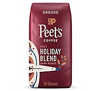 Peet's Holiday Blend Dark Roast Ground Coffee - 10 Oz