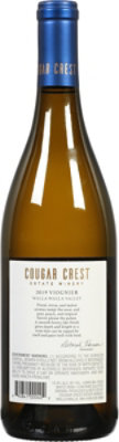 Cougar Crest Viognier Wine - 750 Ml - Image 4