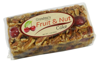 Bakery Cake Cello Grandma Fruit & Nut Dessert - Each