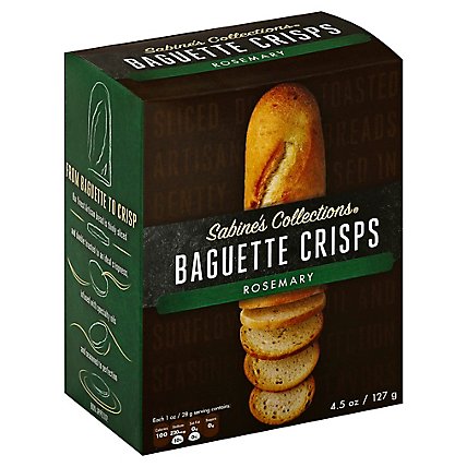 Sabines Collections Baguette Crisps Rosemary - 4.5 Oz - Image 1