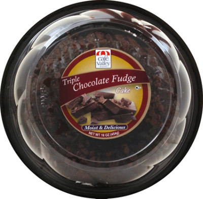 Cafe Valley Cake Bundt Chocolate - Each - Image 2