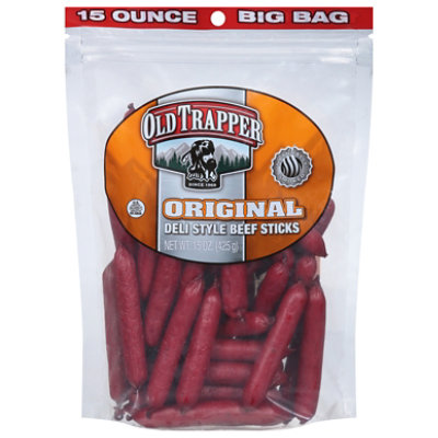 Old Trapper Beef Stick Deli Style Original - 15 Oz - Image 2