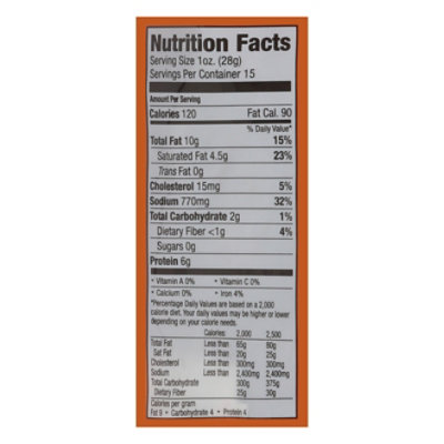 Old Trapper Beef Stick Deli Style Original - 15 Oz - Image 2
