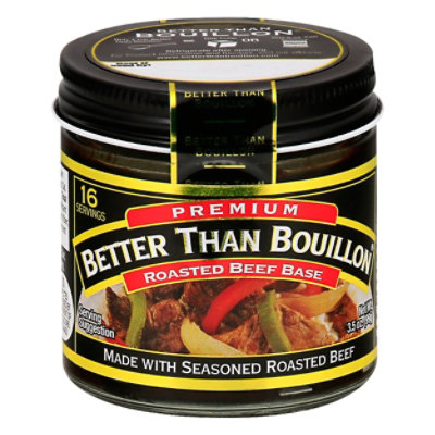 Better Than Bouillon Base Premium Roasted Beef 3.5 Oz Albertsons