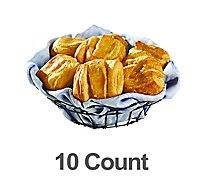 Bakery Roll Butterflake - 10 Count
