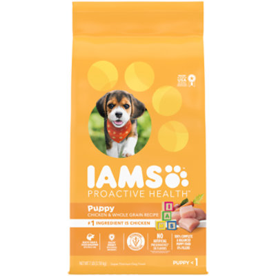 Iams Smart Puppy Dry Dog Food With Real Chicken - 7 Lbs