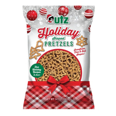 Utz Pretzel Shaped Holiday Family Size - 14 Oz - Image 1