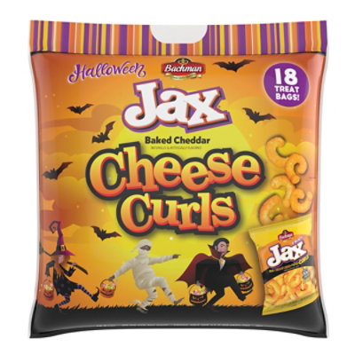 Bachman Jax Real Cheddar Cheese Curls Baked - 20-1 Oz - Image 2