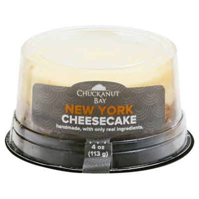 Chuckanut Bay 3 Inch New York Cheesecake - 4 Oz