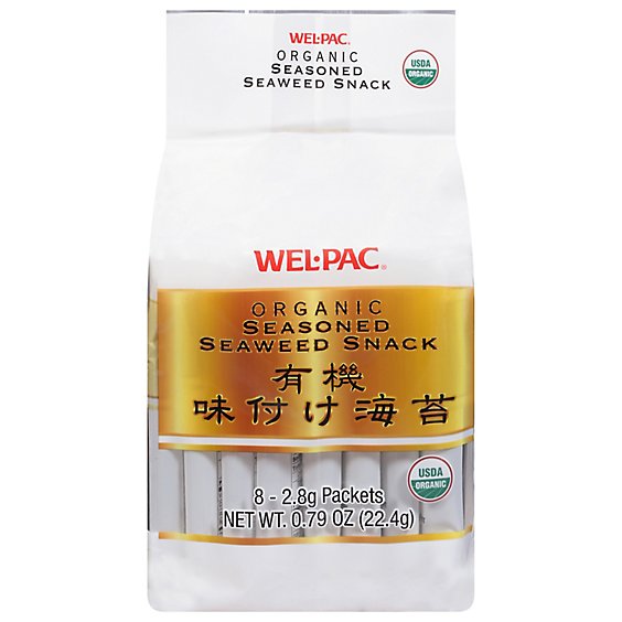 Welpac Seasoned Seaweed Pack Organic - 0.79 Oz