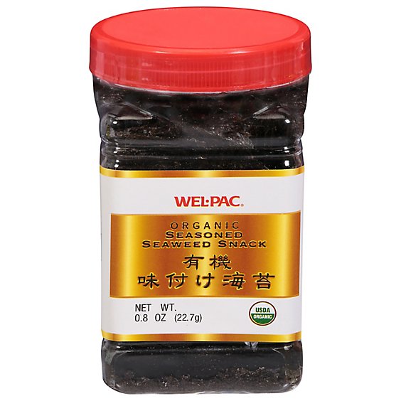 Wwelpac Seasoned Seaweed Jar Organic - 0.80 Oz