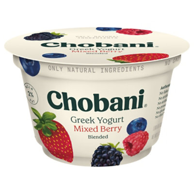 Chobani Low-Fat Mixed Berry Blended Greek Yogurt - 5.3 Oz - Image 1