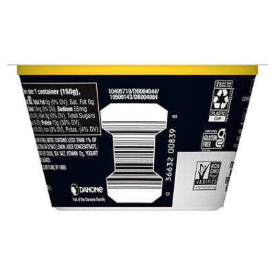 Oikos Triple Zero Banana Crème Greek Yogurt - 5.3 Oz - Image 2