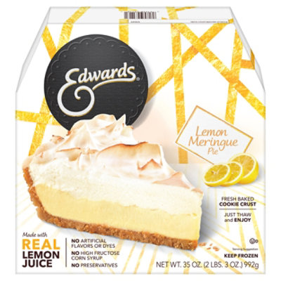 EDWARDS Pie Lemon Mirengue Box Frozen - 35 Oz - Image 3