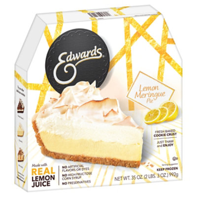 EDWARDS Pie Lemon Mirengue Box Frozen - 35 Oz - Image 1